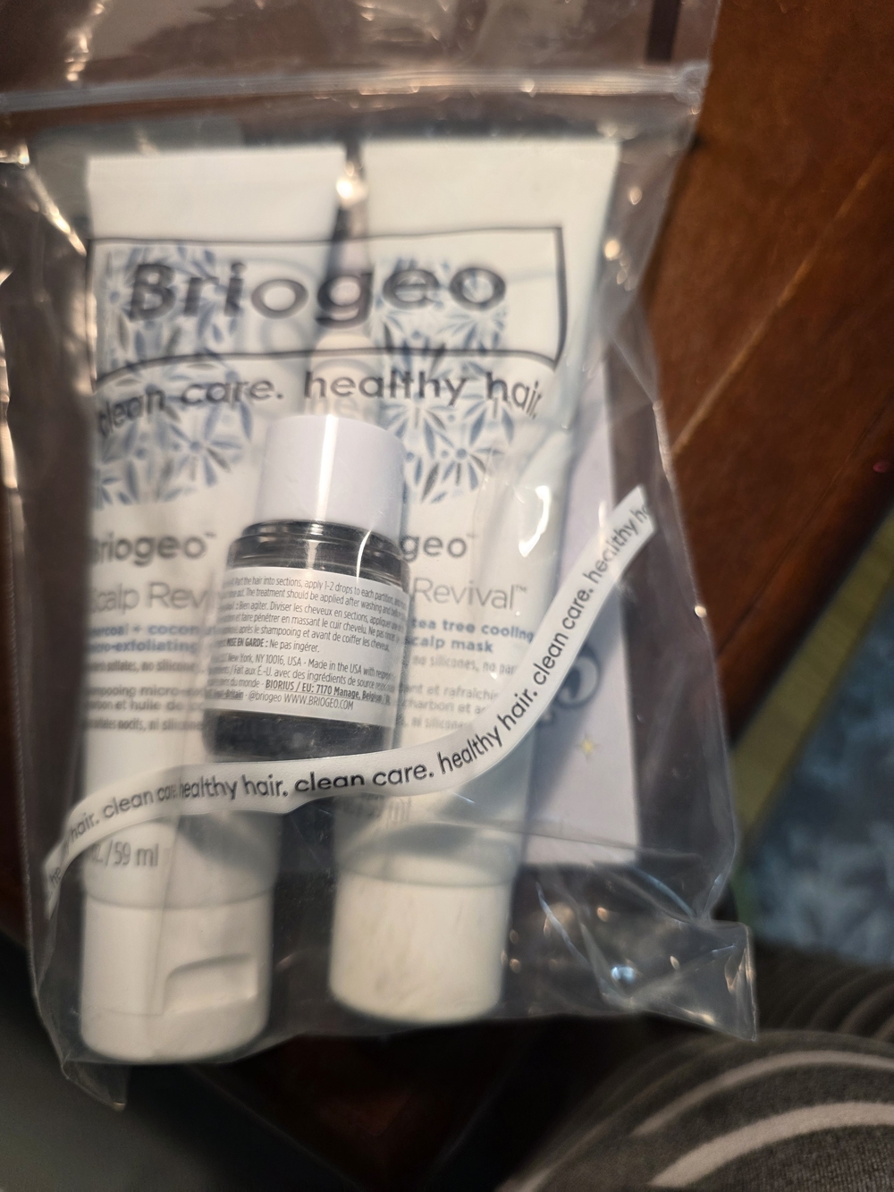 Briogeo Scalp Revival Travel Trio - White